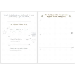Quo Vadis Life Journal Marrone 15x21 cm Carta Clairefontaine