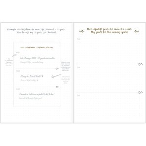 Quo Vadis Life Journal Marrone 15x21 cm Carta Clairefontaine