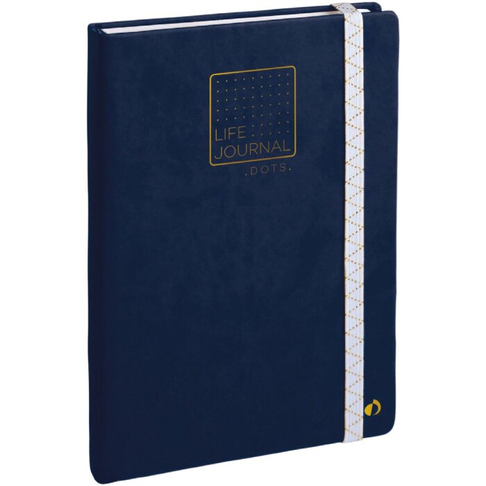 Quo Vadis Quaderno Bullet Journal Blu Life Journal Dots 15x21 cm