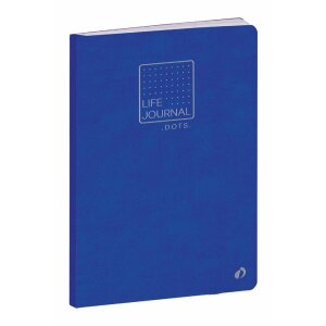Quo Vadis Life Journal Blu 15x21 cm Carta Clairefontaine...