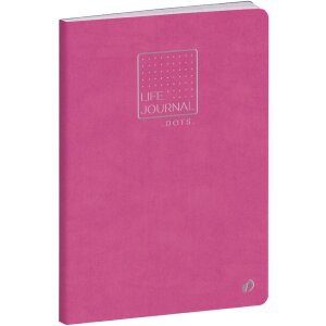 Quo Vadis Life Journal Dots Notebook Rosa 15x21 cm Carta...