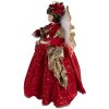 Clayre & Eef 50777 Decorazione Angelo 50x30x65 cm Rosso Oro