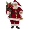 Clayre & Eef 65597 Decorazione Babbo Natale Rosso Bianco 17x10x27 cm