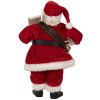 Clayre Eef Babbo Natale decorazione 27 cm plastica rossa stile country