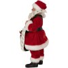 Clayre Eef Babbo Natale decorazione 27 cm plastica rossa stile country