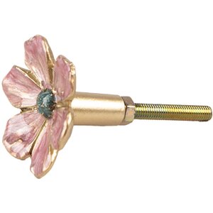 Clayre Eef Pomello per porta Fiore Rosa Ø 4x3 cm...