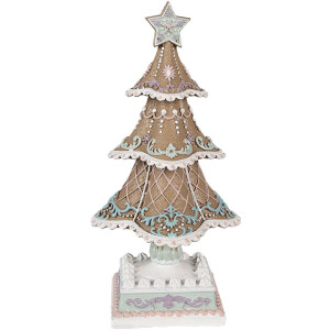 Clayre & Eef 6PR4320 Decorazione albero di Natale 12x12x25 cm