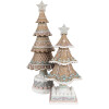 Clayre & Eef 6PR4320 Decorazione albero di Natale 12x12x25 cm