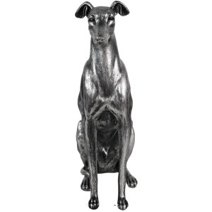 Clayre & Eef 6PR5068 Decorazione Cane color argento...