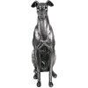 Clayre & Eef 6PR5068 Decorazione Cane color argento 20x10x30 cm