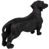 Clayre & Eef 6PR5070 Decorazione Cane Nero 37x11x23 cm Poliresina