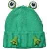 Juleeze JZKCA0005 cappello per bambini verde occhi di rana elasticizzato accogliente