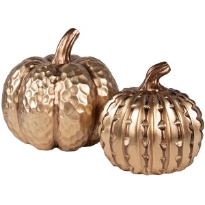 Clayre & Eef 6CE1802 Decorazione Zucca Ø 17x17 cm