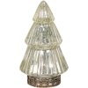 Clayre & Eef 6GL4559 Albero di Natale con LED Ø 8x14 cm