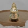 Clayre & Eef 6GL4559 Albero di Natale con LED Ø 8x14 cm