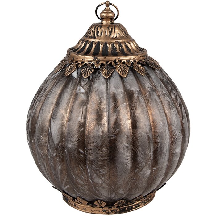 Clayre & Eef 6GL4565 Decorazione con LED Ø 15x20 cm / 2xAAA