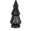 Clayre & Eef 6GL4573GR Albero di Natale con LED Ø 13x23 cm / 2xAAA