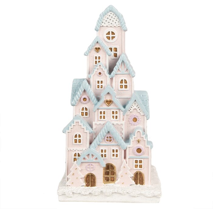 Clayre & Eef 6PR4202 Decorazione Casa con LED 13x13x26 cm