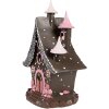 Clayre & Eef 6PR4240 Casa di decorazione con LED 16x13x26 cm / 3xAA