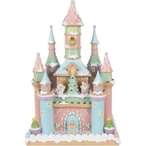 Clayre & Eef 6PR4262 Decorazione Castello 27x18x42 cm