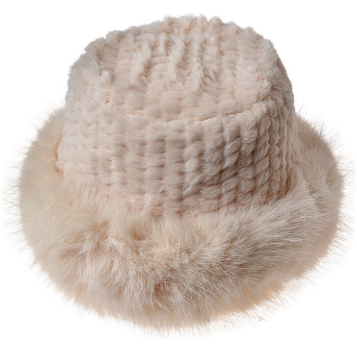Clayre Eef JZCA0025BE Beanie Donna Beige Sintetico con coulisse