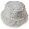 Cappello da donna Clayre Eef Bianco Sintetico Stile Cappello Largo Taglia Regolabile