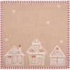 Set di 6 tovaglioli Clayre Eef casa di pan di zenzero 40x40 cm cotone stile country