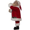 Clayre Eef decorazione natalizia figura orso 51 cm rosso plastica tessile