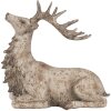 Clayre Eef Figura decorativa Cervo marrone 29x15x27 cm Poliresina Stile rurale