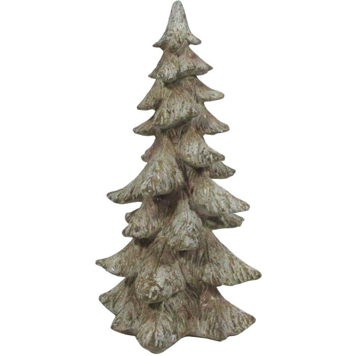 Decorazione per albero di Natale Clayre & Eef Marrone 19x18x36 cm in poliresina Stile Country