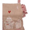 Grembiule da cucina per bambini Clayre Eef casa di pan di zenzero 48x56 cm cotone stile country