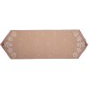 Clayre Eef GBB65 Runner da tavola 50x160 cm Casa di pan di zenzero in cotone marrone
