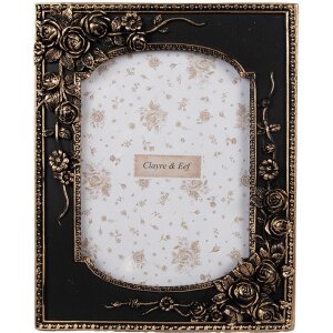 Clayre & Eef 2F1158 Portafoto nero 18x2x23 cm per...