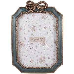 Clayre & Eef 2F1164 Portafoto Verde 16x2x22 cm 13x18...