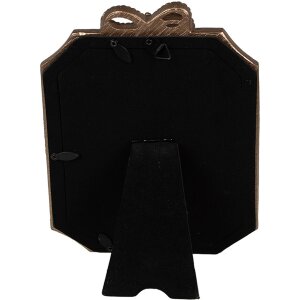 Clayre & Eef 2F1164 Portafoto Verde 16x2x22 cm 13x18 cm Vetro Plastica
