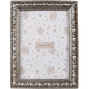 Clayre & Eef 2F1172 Portafoto Argento 17x2x22 cm /...