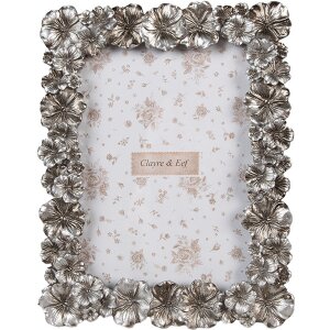 Clayre & Eef 2F1173 Portafoto 17x2x22 cm Argento...