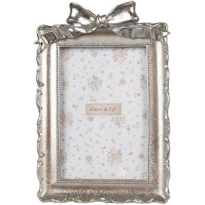 Clayre & Eef 2F1178 Portafoto color argento 14x3x21...