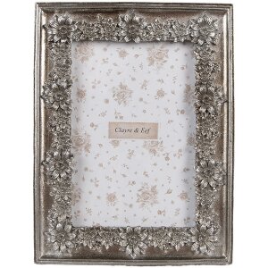 Clayre & Eef 2F1181 Portafoto Argento 15x2x20 cm...