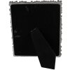 Clayre & Eef 2F1183 Cornice per foto color argento 18x2x23 cm Design floreale retrò