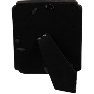 Clayre & Eef 2F1184 Portafoto Nero Vintage 13x18 cm 17x2x22 cm