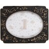 Clayre & Eef 2F1184 Portafoto Nero Vintage 13x18 cm 17x2x22 cm