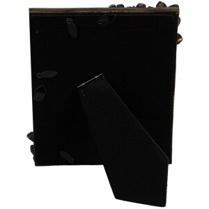 Clayre & Eef 2F1186 Portafoto nero 15x2x20 cm stile vintage boho