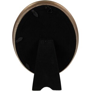 Clayre & Eef 2F1191 Cornice ovale oro 17x2x21 cm 13x18 cm