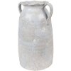 Vaso Clayre & Eef 19x16x28 cm in terracotta grigia Decorazione in stile country