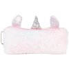 Juleeze JZWA0207 Borsetta Unicorno Pelliccia Ecologica 21x2x14 cm Pastello