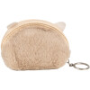 Juleeze JZWA0214 Portafoglio motivo gatto beige 12x2x9 cm