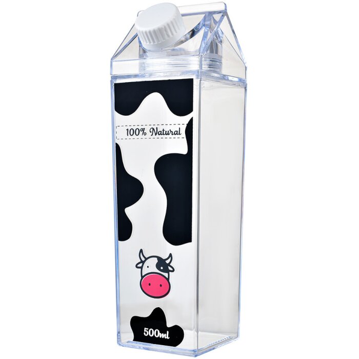 Clayre & Eef 65698 Bottiglia da 500 ml 6x6x20 cm