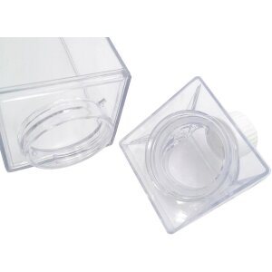 Clayre & Eef 65698 Bottiglia da 500 ml 6x6x20 cm