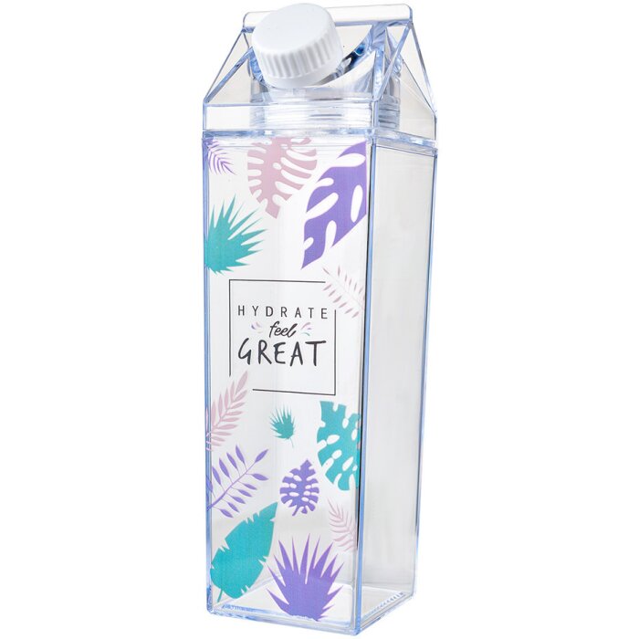 Clayre & Eef 65700 Bottiglia da 500 ml 6x6x20 cm